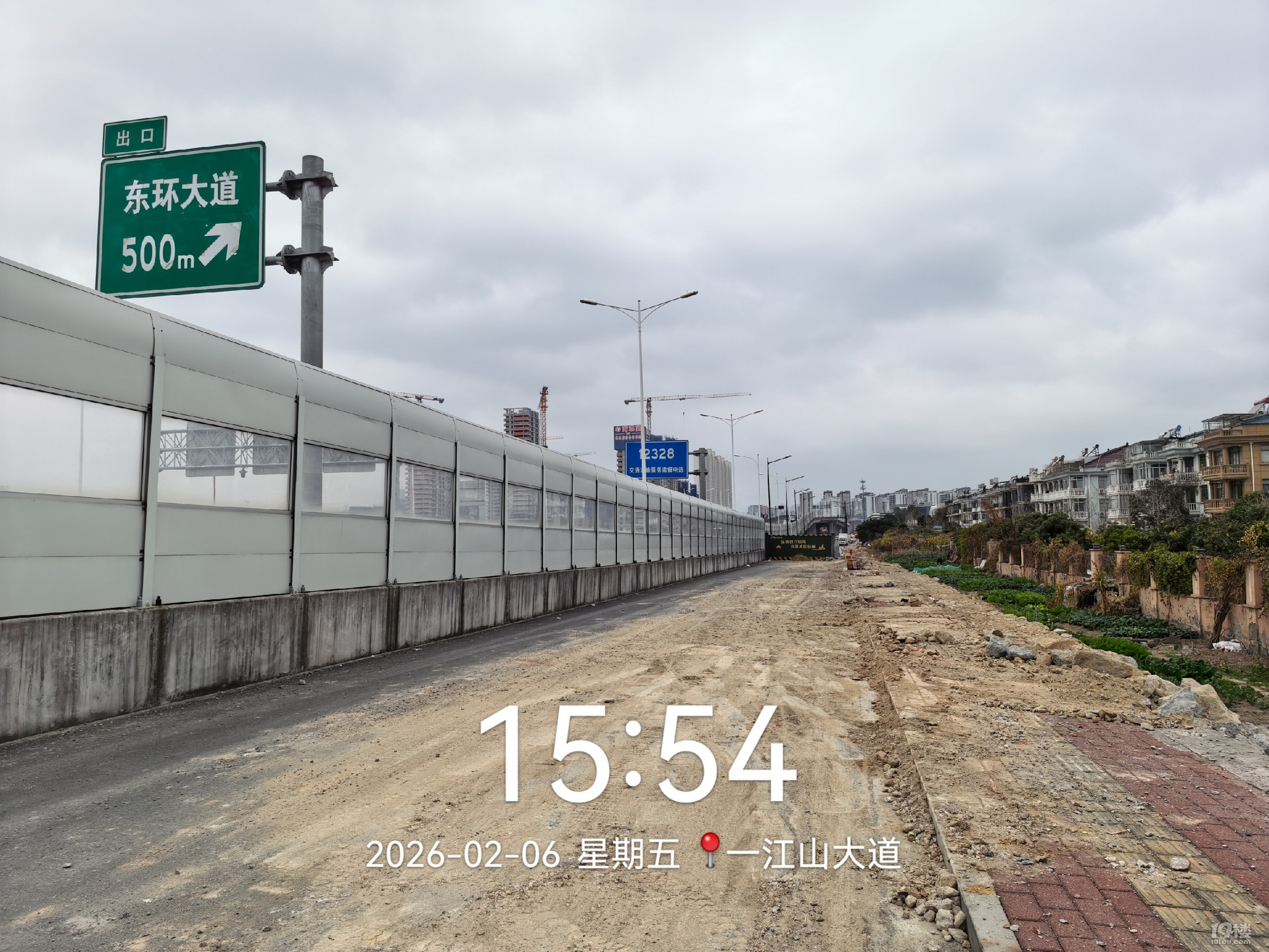 一江山大道辅道三才泾-经中路改造提升开工上半年有望全线贯通-讲白搭-台州19楼