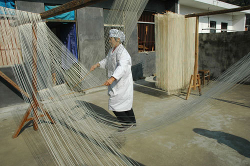 临海垂面飘香炒垂面