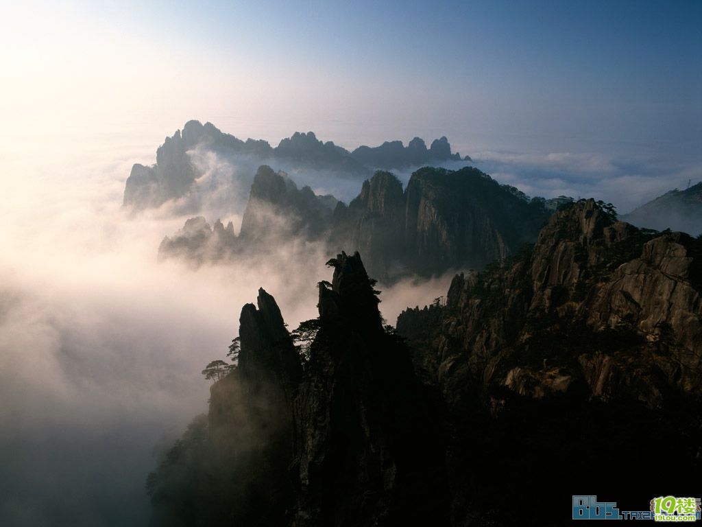 云山雾峰奇景欣赏