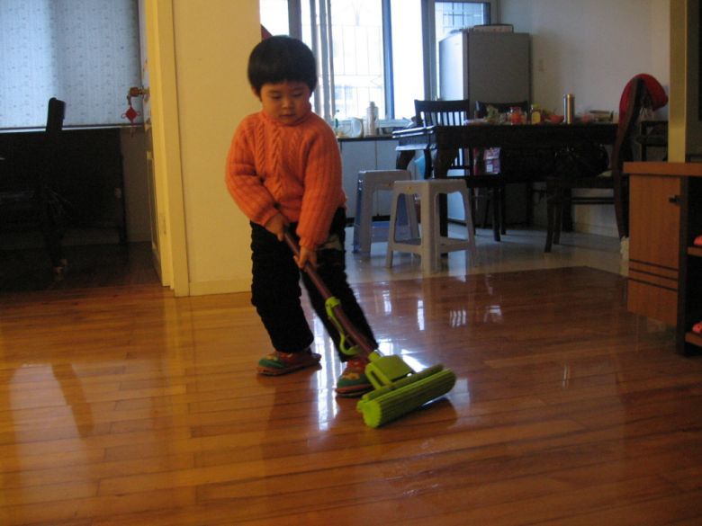 辣妈大扫除+快乐迎新年,全家总动员