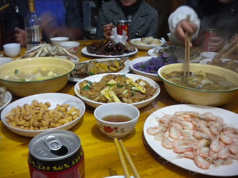 台州年夜饭图片