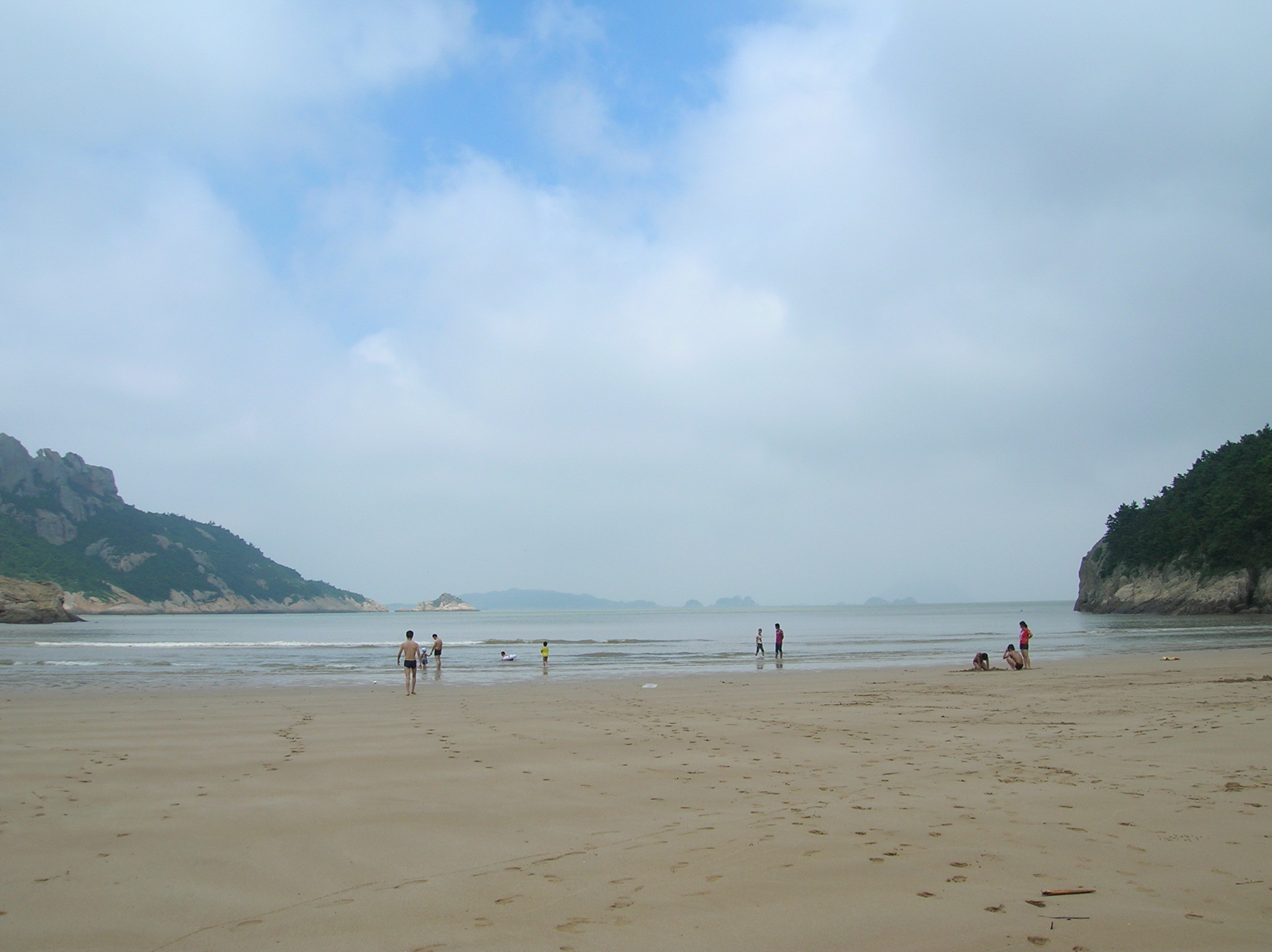 今天水桶岙回来沙滩美路难人累