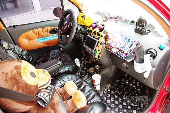 给大伙瞧瞧超性感雪佛兰乐驰改装车