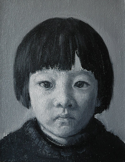 [原]张晨初为嘉禾创作肖像现场