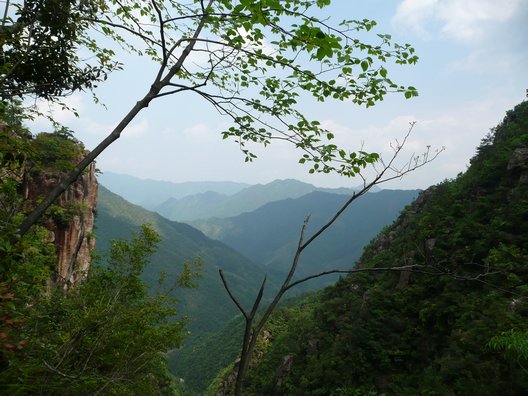 原又上括苍山二青绿山水