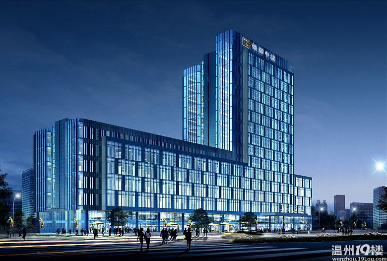 京龙大厦纯写字楼整层办公出租温州金融街