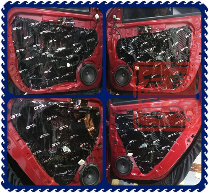 温州左声道汽车音响改装长安逸动汽车隔音改装