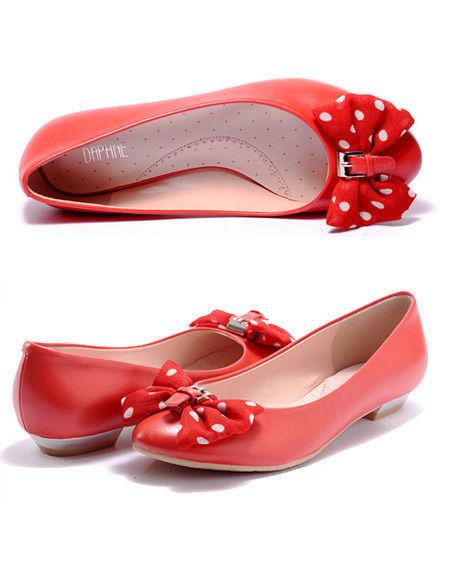 糖果色娃娃鞋甜美风情