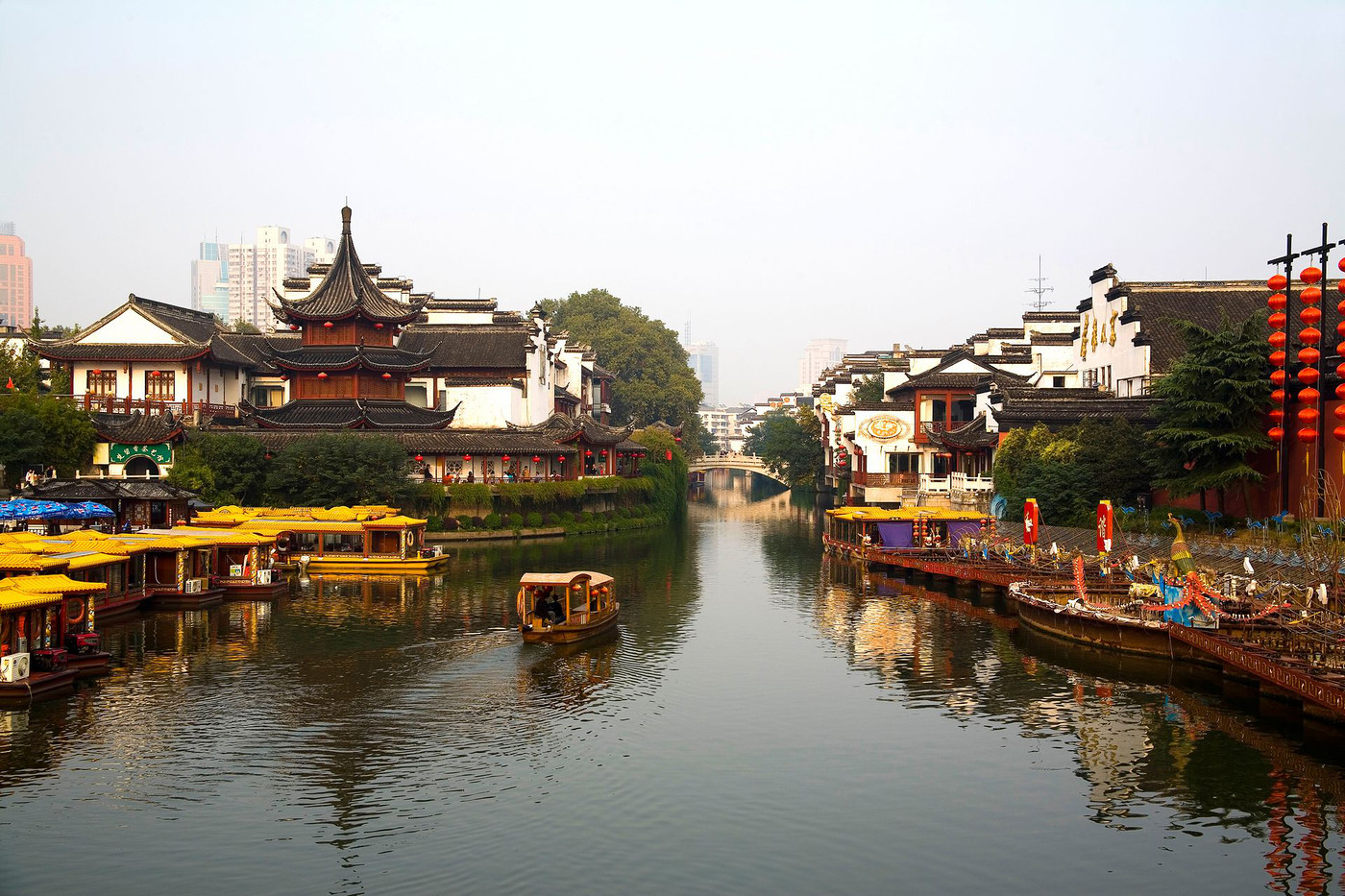 十里秦淮,六朝金粉